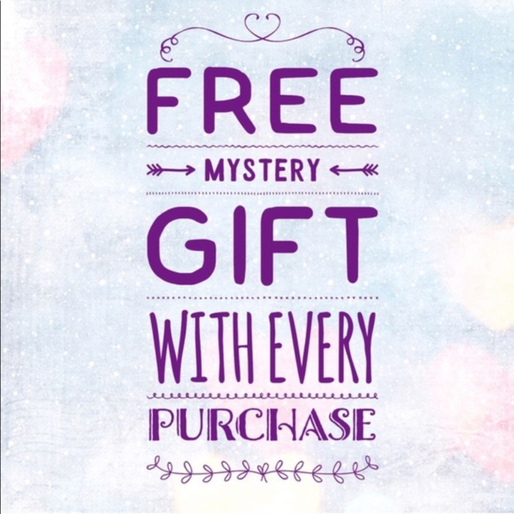 Mystery gift with every purchase